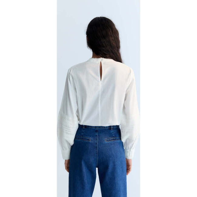 Perla Woman Blouse Moonlight White - Blouses - 2