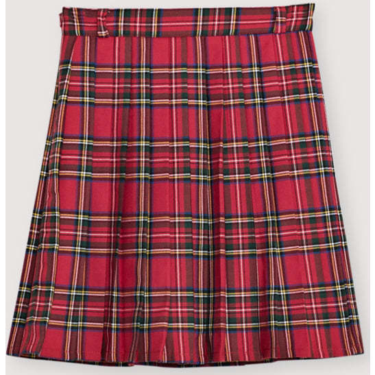 Martina Skirt Galactic Red Check - Skirts - 3