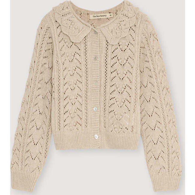 Lila Cardigan Moonlight White