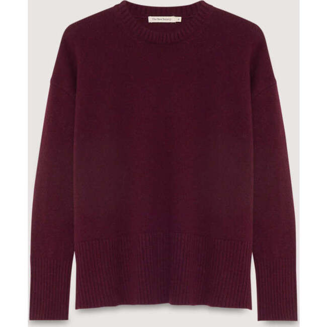 Agatha Woman Jumper Plum Fantasy