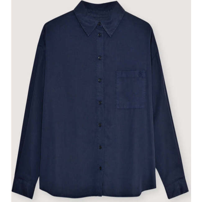 Delphine Woman Shirt Infinite Navy