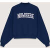 Nowhere Woman Sweatshirt Infinite Navy - Sweatshirts - 1 - thumbnail