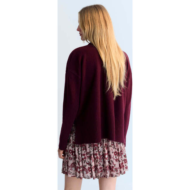 Agatha Woman Jumper Plum Fantasy - Sweaters - 3