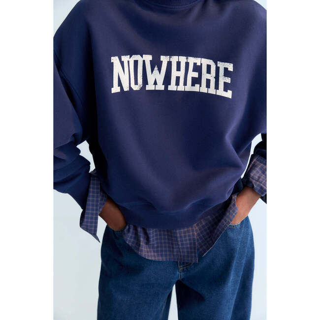 Nowhere Woman Sweatshirt Infinite Navy