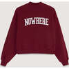Nowhere Woman Sweatshirt Plum Fantasy - Sweatshirts - 1 - thumbnail