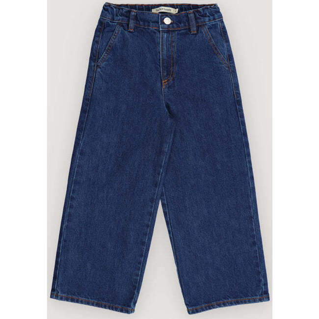 TNS Denim Wide Leg Pant Blue Denim