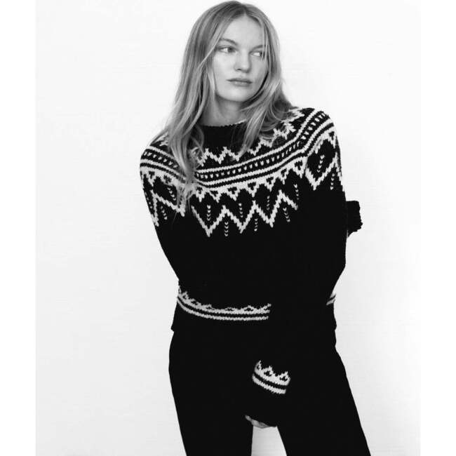 Luna Woman Jumper Eclipse Noir - Sweaters - 2