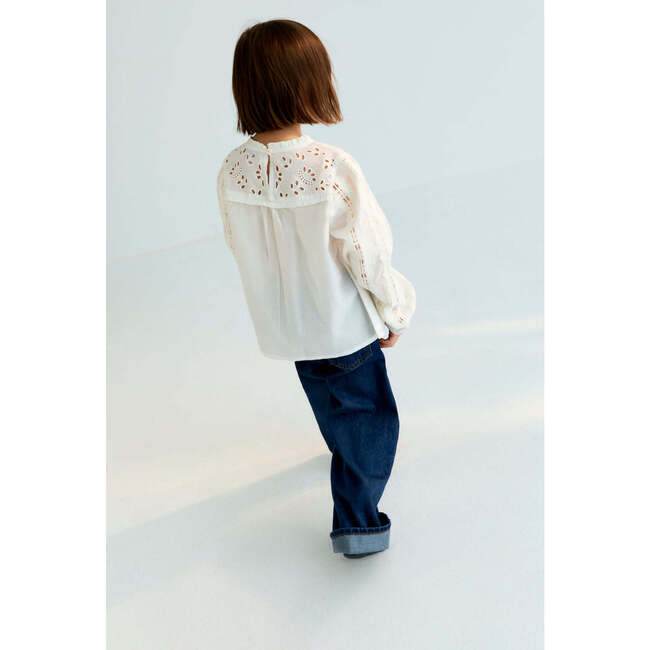 TNS Denim Wide Leg Pant Blue Denim - Pants - 2