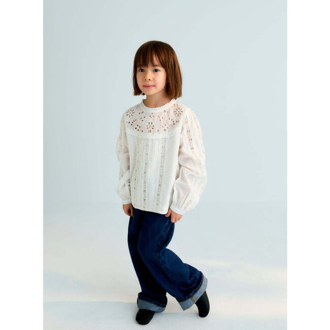 TNS Denim Wide Leg Pant Blue Denim - Pants - 3