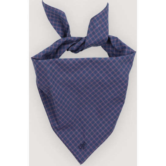 Estela Woman Neck Scarf Check