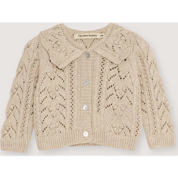 Lila Baby Cardigan Moonlight White