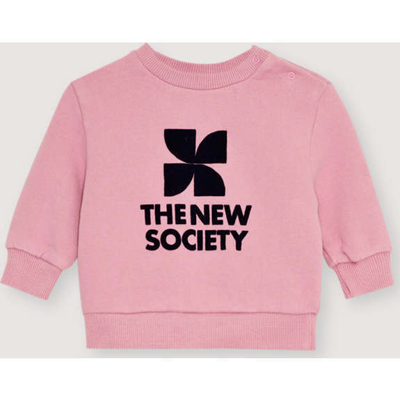 TNS Logo Baby Sweatshirt Dream Blush