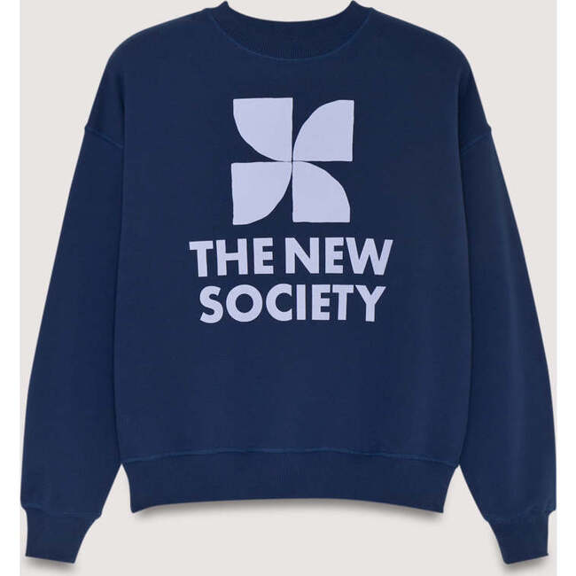 TNS Logo Woman Sweatshirt Infinite Navy