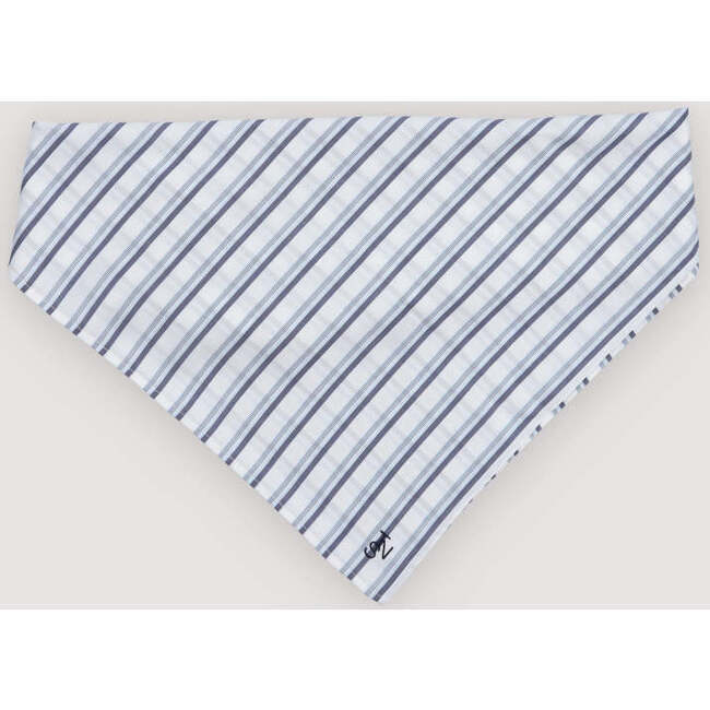 Estela Woman Neck Scarf Infinite Navy Stripes - Scarves - 3