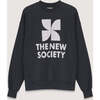 TNS Logo Woman Sweatshirt Galactic Grey Melange - Sweatshirts - 1 - thumbnail