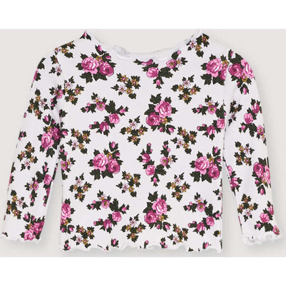 TNS Rib Baby Tee Elyse Print