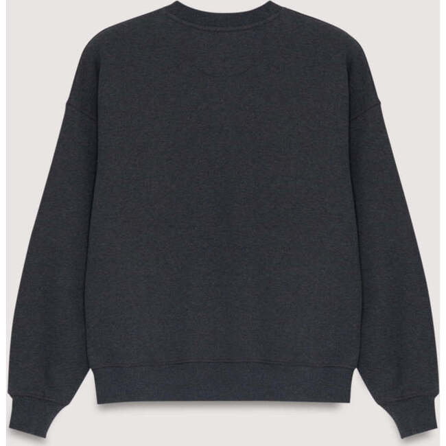 TNS Logo Woman Sweatshirt Galactic Grey Melange - Sweatshirts - 4