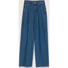 TNS Tencel Woman Pant Blue Denim - Pants - 1 - thumbnail