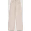 TNS Denim Woman Wide Leg Pant Ecru - Pants - 1 - thumbnail