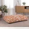 Mabel Ultra Soft Reversible Plush Rectangular Pet Bed with Washable Cover, Tangerine Twist - Pet Beds - 3