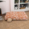 Mabel Ultra Soft Reversible Plush Rectangular Pet Bed with Washable Cover, Tangerine Twist - Pet Beds - 4