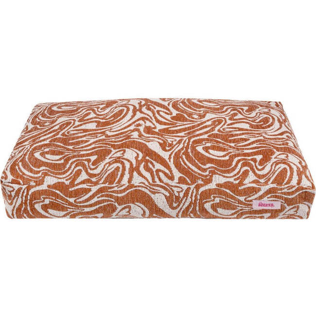 Mabel Ultra Soft Reversible Plush Rectangular Pet Bed with Washable Cover, Tangerine Twist - Pet Beds - 5