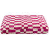 Mabel Ultra Soft Reversible Plush Rectangular Pet Bed with Washable Cover, Raspberry Check - Pet Beds - 5
