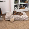 Mabel Ultra Soft Reversible Plush Rectangular Pet Bed with Washable Cover, Modern Leopard - Pet Beds - 2