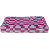 Mabel Ultra Soft Reversible Plush Rectangular Pet Bed with Washable Cover, Blueberry Check - Pet Beds - 5