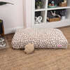 Mabel Ultra Soft Reversible Plush Rectangular Pet Bed with Washable Cover, Modern Leopard - Pet Beds - 4