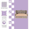 Classic Handwoven Pet Daybed with Machine Washable Cushion, Kubu Grey - Pet Beds - 5