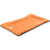 Archie Waterproof Indoor/Outdoor Hand-Washable Memory Foam Camping Pet Bed, Tangerine - Pet Beds - 1 - thumbnail