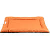 Archie Waterproof Indoor/Outdoor Hand-Washable Memory Foam Camping Pet Bed, Tangerine - Pet Beds - 5