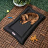 Archie Waterproof Indoor/Outdoor Hand-Washable Memory Foam Camping Pet Bed, Ink - Pet Beds - 2
