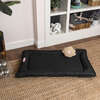 Archie Waterproof Indoor/Outdoor Hand-Washable Memory Foam Camping Pet Bed, Ink - Pet Beds - 3