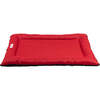 Archie Waterproof Indoor/Outdoor Hand-Washable Memory Foam Camping Pet Bed, Strawberry - Pet Beds - 5