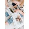 Cuddle Book Soft Photo Album, Tan Embroidery - Developmental Toys - 2