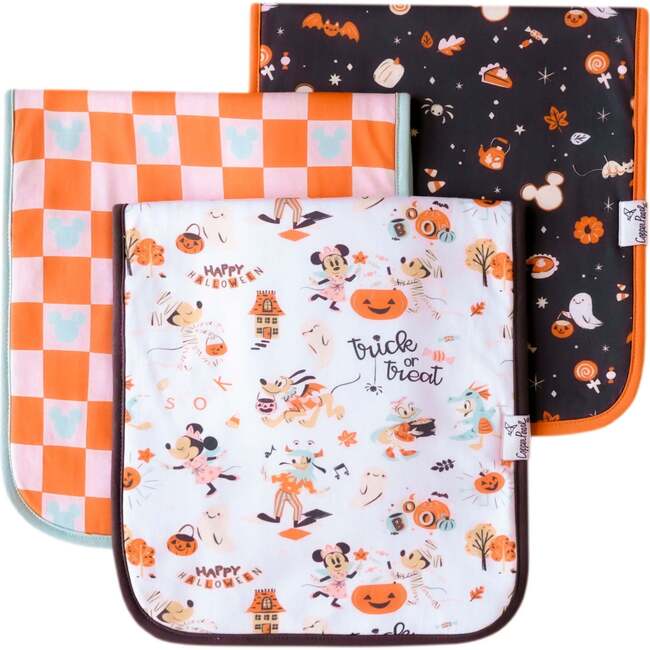 Burp Cloth Set, Mickey Mouse's Boo Bash