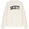Society Teen Sweatshirt Moonlight White - Sweatshirts - 1 - thumbnail