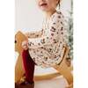 Long Sleeve Henley Dress Candy Cane - Dresses - 2