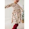 Long Sleeve Henley Dress Candy Cane - Dresses - 5