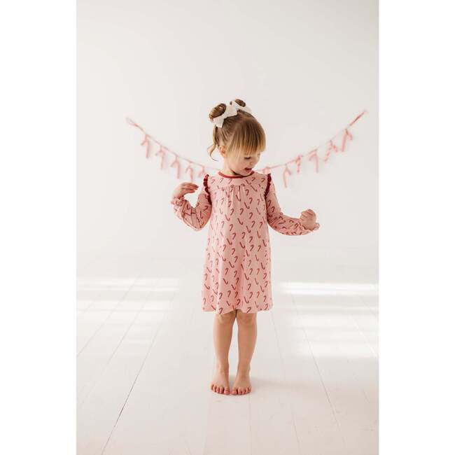 Girl's Night Gown Candy Cane - Nightgowns - 2