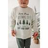 Boxy Sweatshirt Fa La La La - Sweatshirts - 2