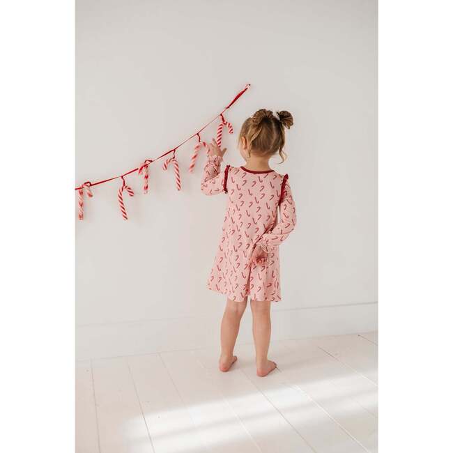 Girl's Night Gown Candy Cane - Nightgowns - 6