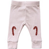 Patch Ribbed Leggings Candy Cane - Leggings - 1 - thumbnail