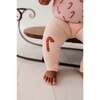 Patch Ribbed Leggings Candy Cane - Leggings - 3