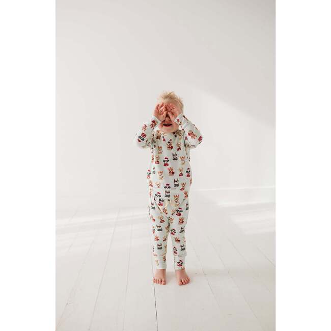 Slim Harems Christmas Dogs - Pants - 2