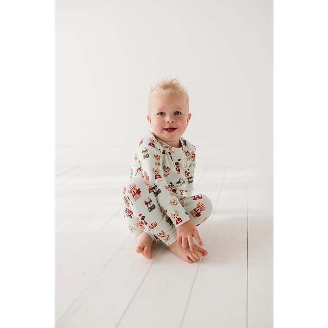 Slim Harems Christmas Dogs - Pants - 3
