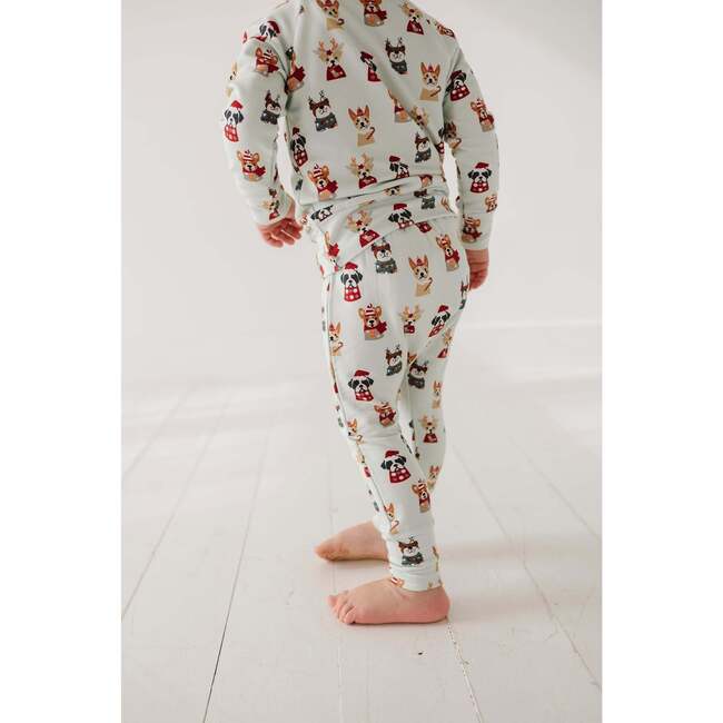 Slim Harems Christmas Dogs - Pants - 5
