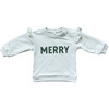 Ruffle Sweatshirt Merry in Blue Mist - Sweatshirts - 1 - thumbnail